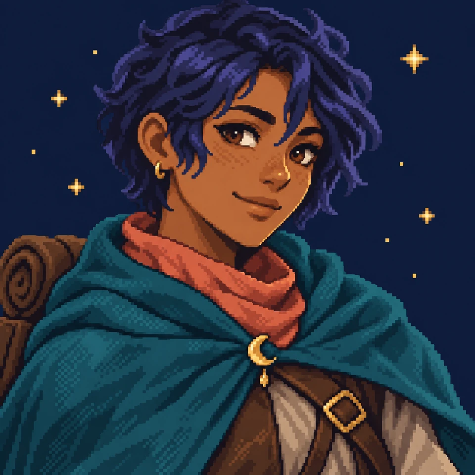 A retro avatar